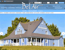 Tablet Screenshot of belair-hotelcrevin.com